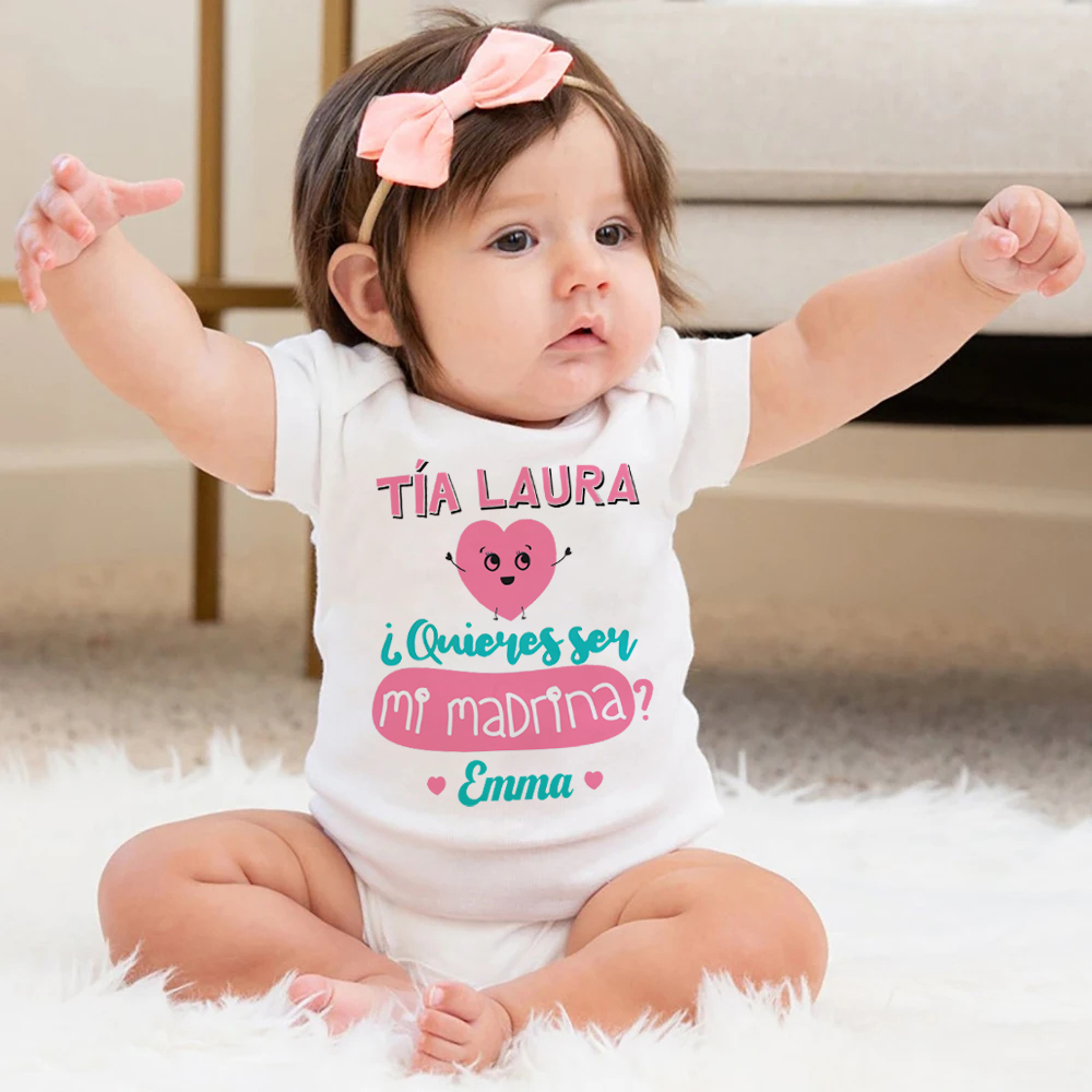 Baby Clothing Names - العمة هل تريد أن تكون عرابي