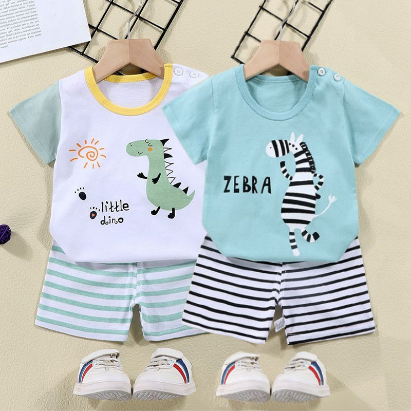 Baby Clothing Deals - القطن تيز + السراويل 2 قطعة