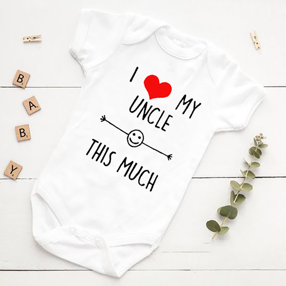 Baby Clothing Next - أنا أحب العم هذا كثير الوليد