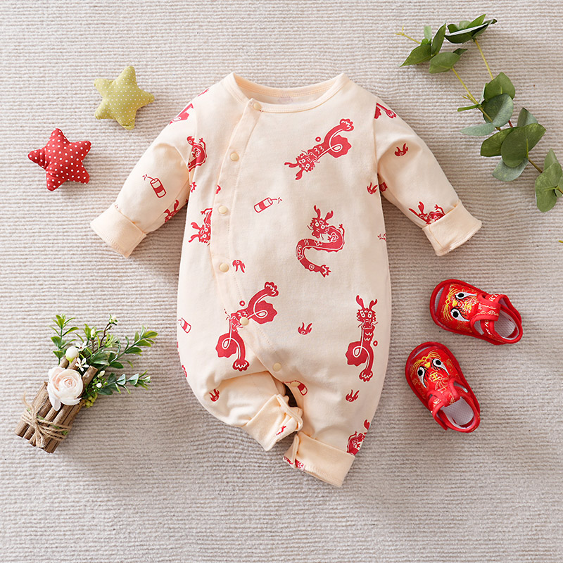 Baby Clothing Made In Usa - بذلة أطفال على الطراز الصيني مع