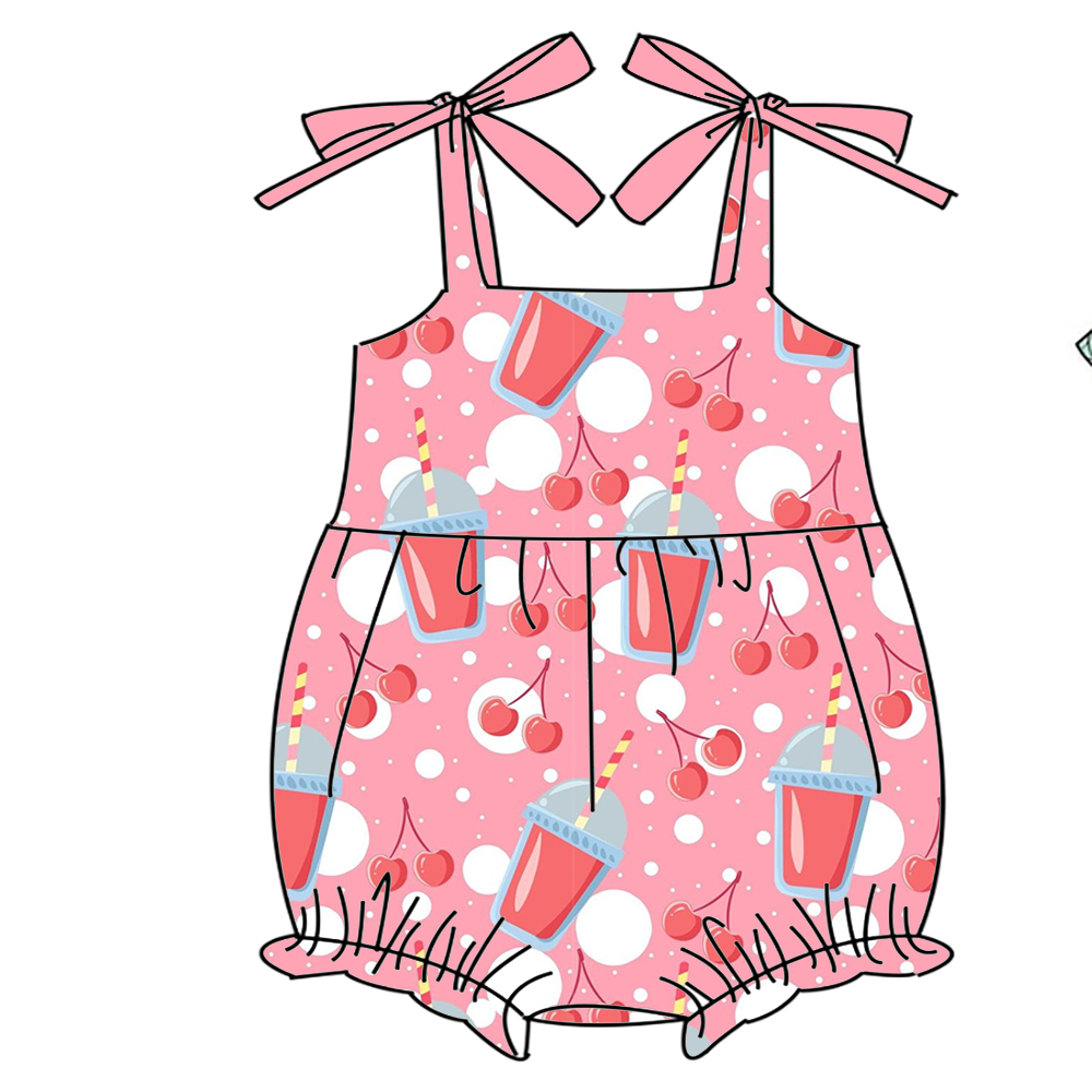 Baby Clothing Made In Usa - رومبير أطفال أنيق مع زخرفة فيونكة