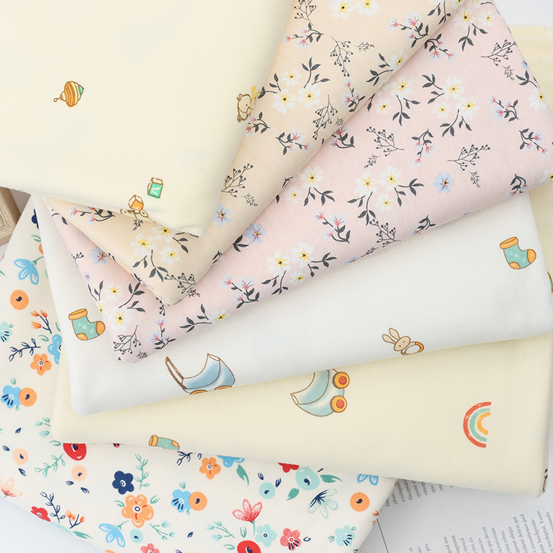 Baby Clothing Sewing - قماش سميك من القطن الخالص المرن