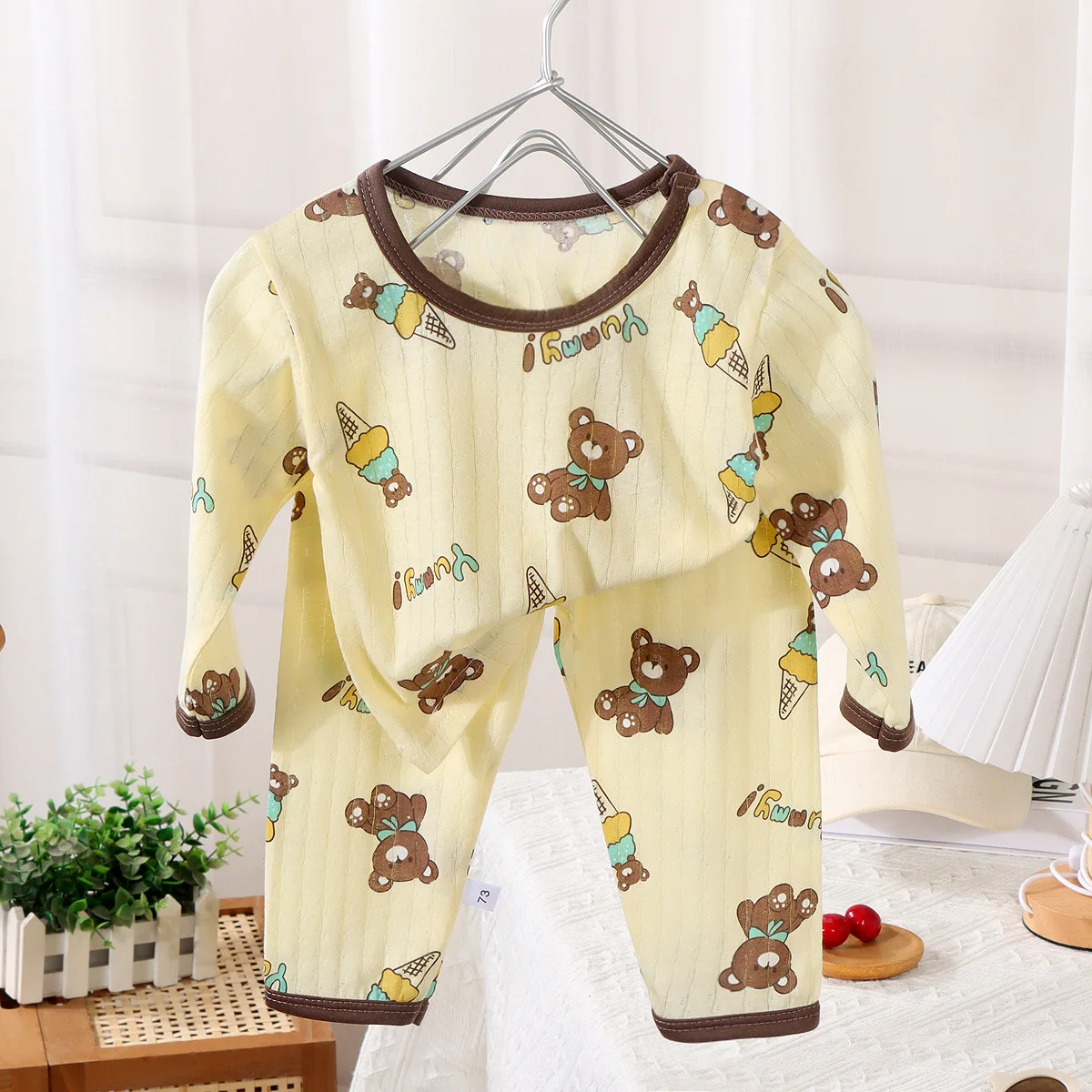 ملابس منزلية قطنية جديدة للأطف - مراجعة Baby Sleep Suit وسعره