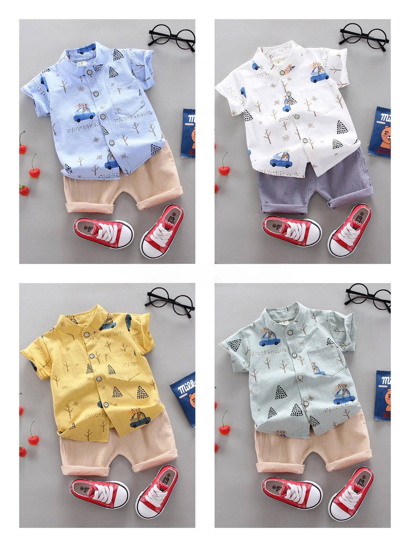 2024 الصيف ملابس كاجوال موضة ط - مراجعة Baby Clothing Deals وسعره