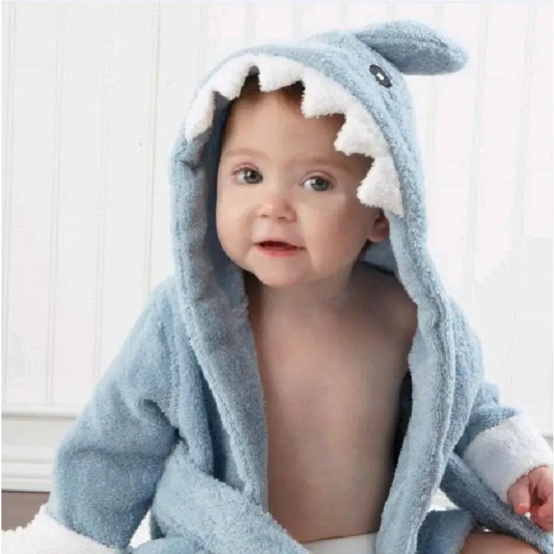 القطن الطفل رداء منشفة استحمام - مراجعة Baby Sleep Suit وسعره