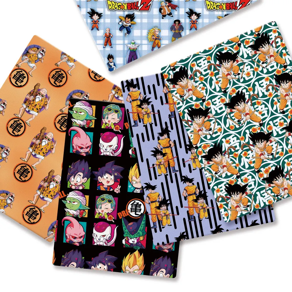 قماش مطبوع بتصميم دراغون بول ل - مراجعة Baby Clothing Sewing وسعره
