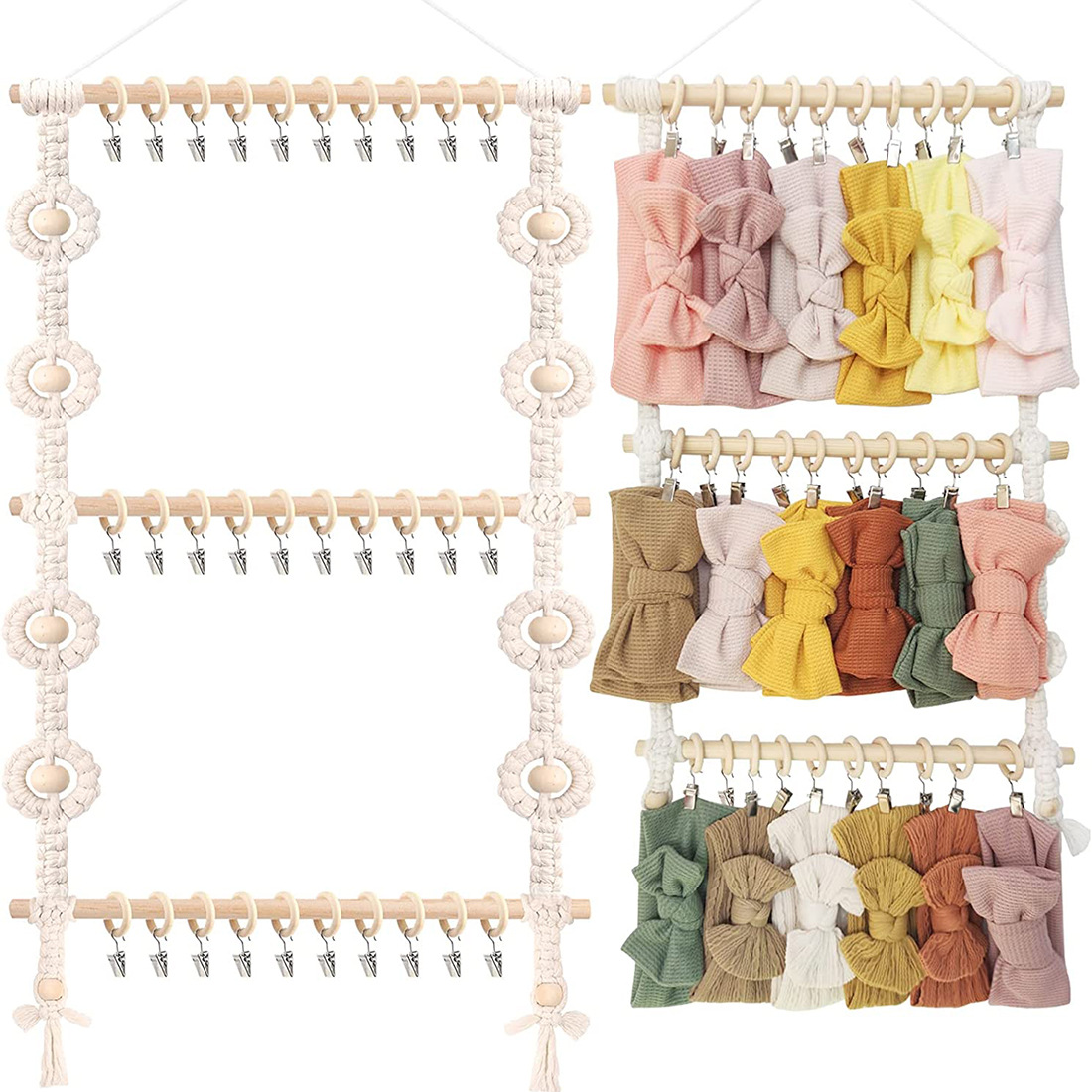 حامل عصابة رأس بوهو للتعليق عل - مراجعة Baby Clothing Hangers وسعره