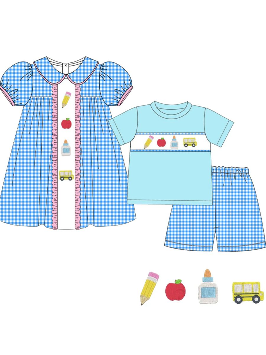 تصميم مخصص للأطفال مطابقة بوتي - مراجعة Baby Clothing Names وسعره