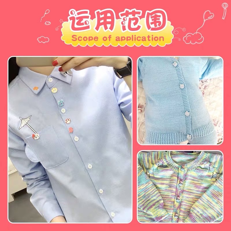 6 قطع الحيوان الأطفال الكرتون  - مراجعة Baby Clothing Sewing وسعره