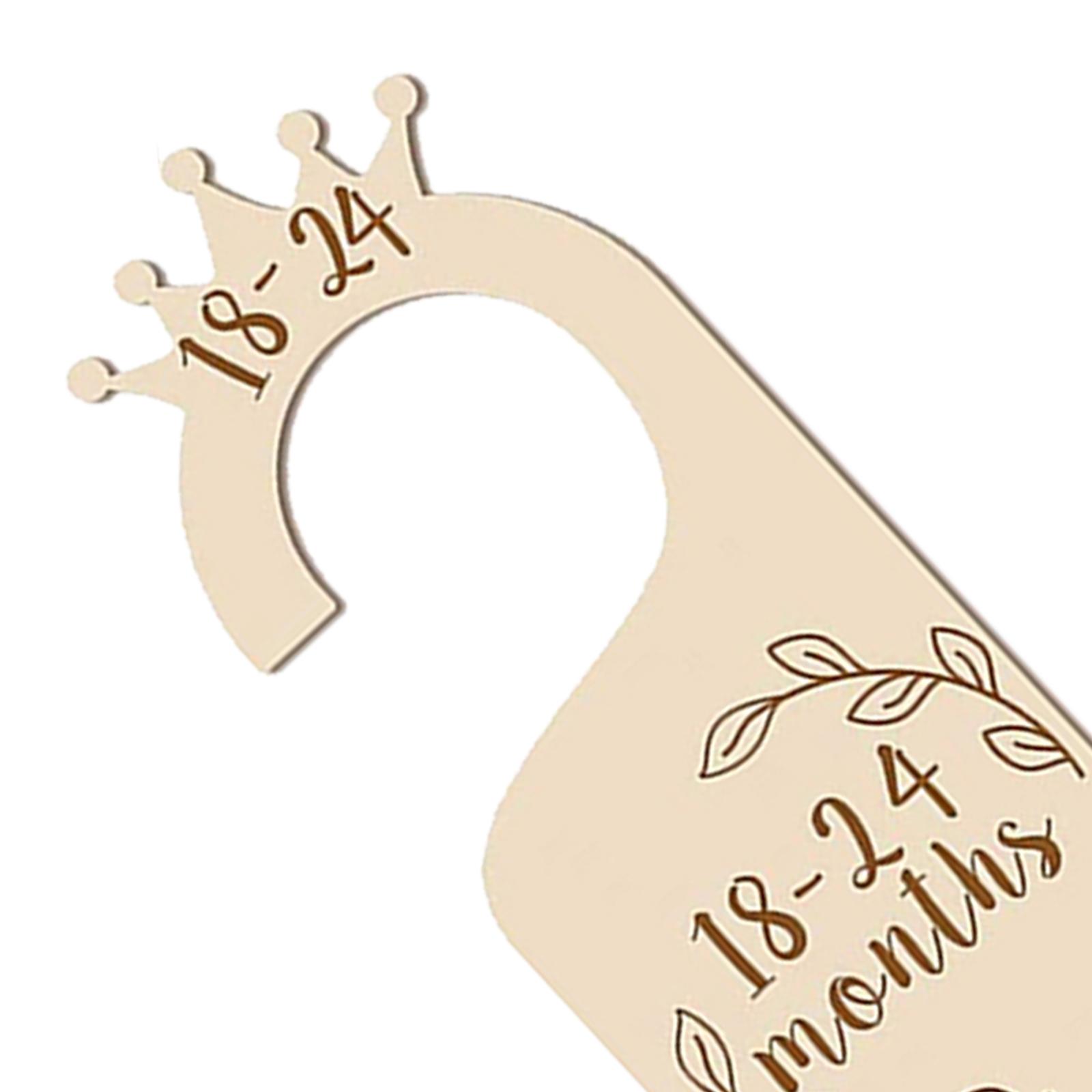 فواصل خشبية لخزانة الأطفال، مج - مراجعة Baby Clothing Hangers وسعره