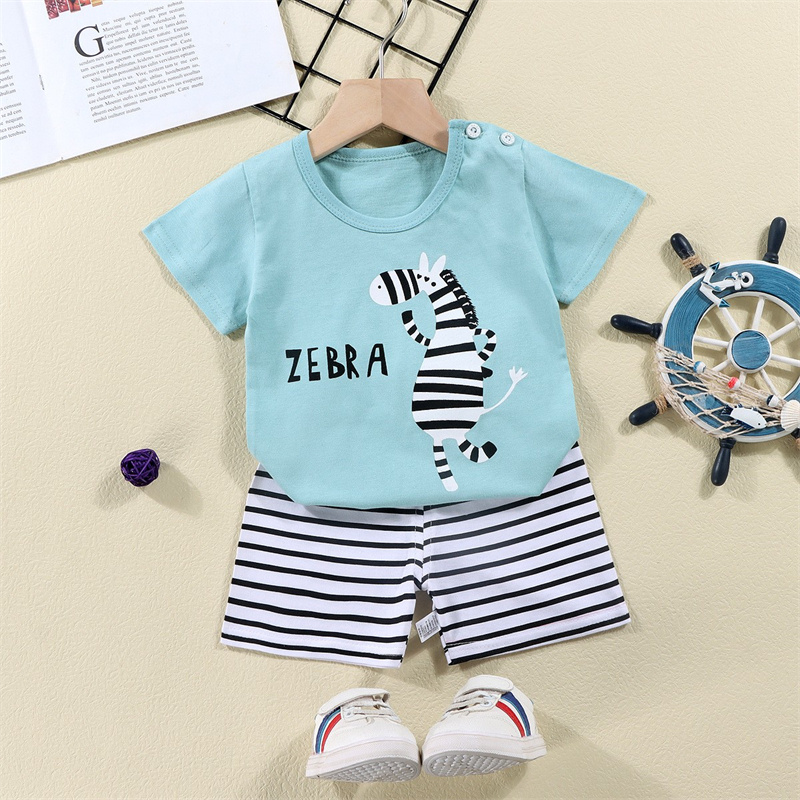 القطن تيز + السراويل 2 قطعة طق - مراجعة Baby Clothing Deals وسعره