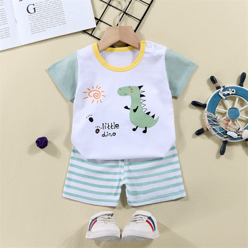 القطن تيز + السراويل 2 قطعة طق - مراجعة Baby Clothing Deals وسعره