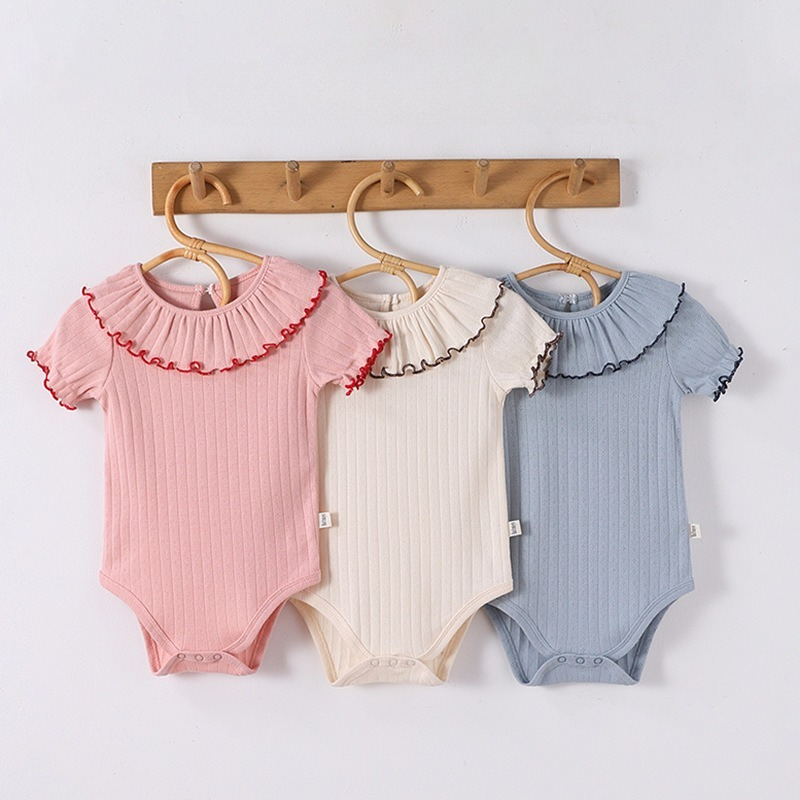 بدلة صيفية مثلثة الشكل للبنات  - مراجعة Baby Clothing Layers وسعره