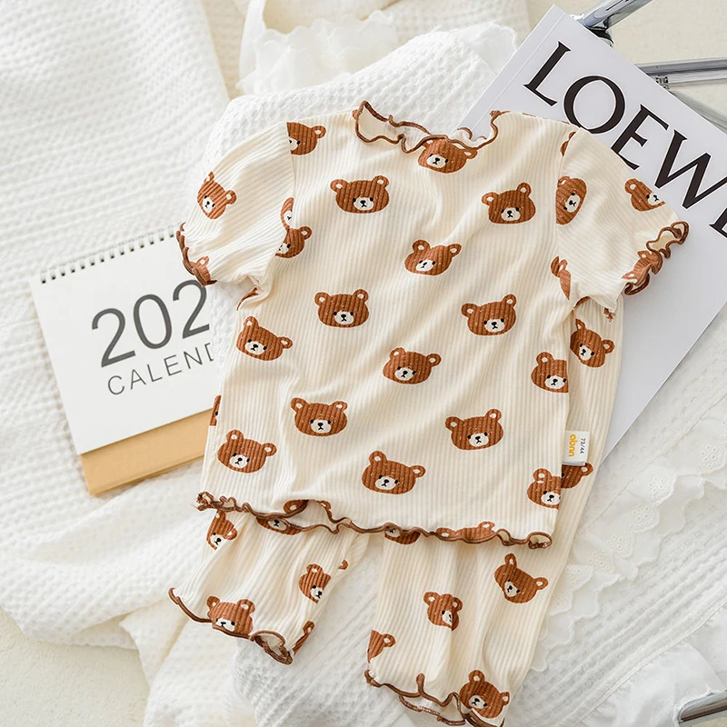 طقم بيجامة صيفي قطني كاجوال بت - مراجعة Baby Clothing Deals وسعره