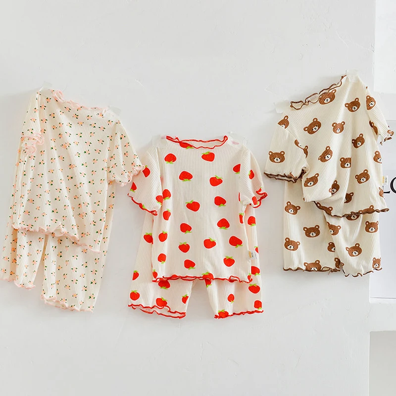 طقم بيجامة صيفي قطني كاجوال بت - مراجعة Baby Clothing Deals وسعره