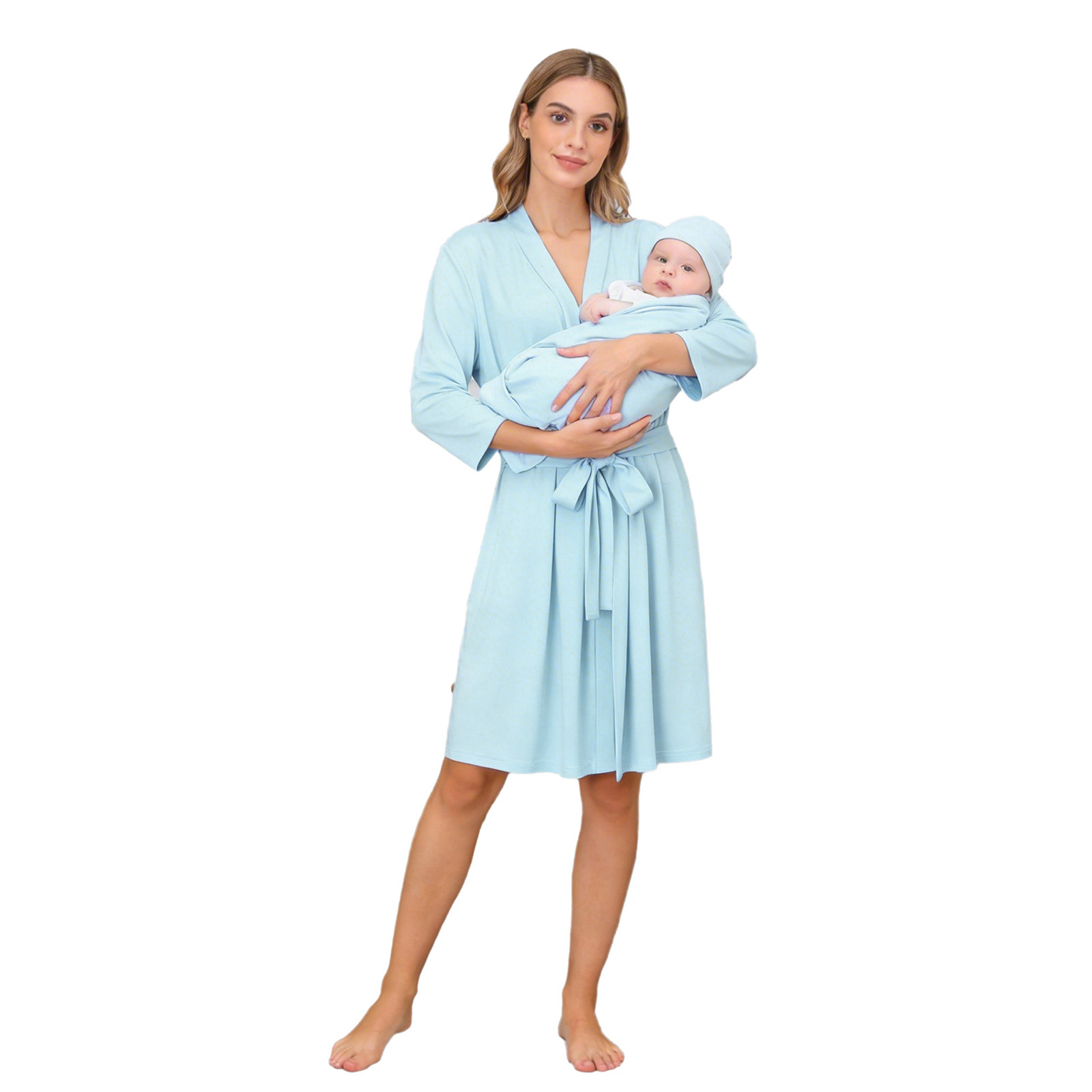 طقم روب الأم والطفل، روب نوم ل - مراجعة Baby Clothing Night وسعره