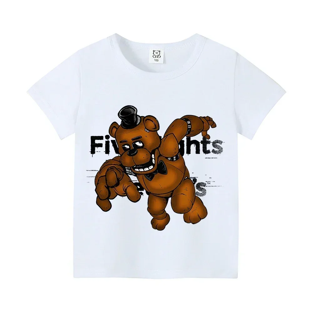 خمس ليال فريدي موضوع قميص قصير - مراجعة Baby Clothing Gifts وسعره