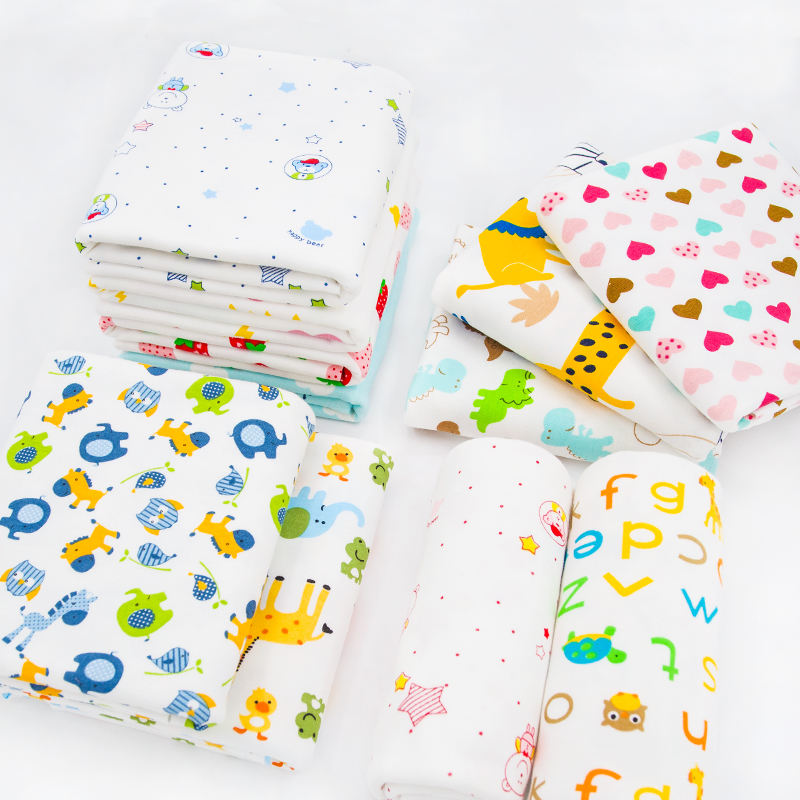 قماش قطني مطبوع قابل للتمدد بن - مراجعة Baby Clothing Sewing وسعره