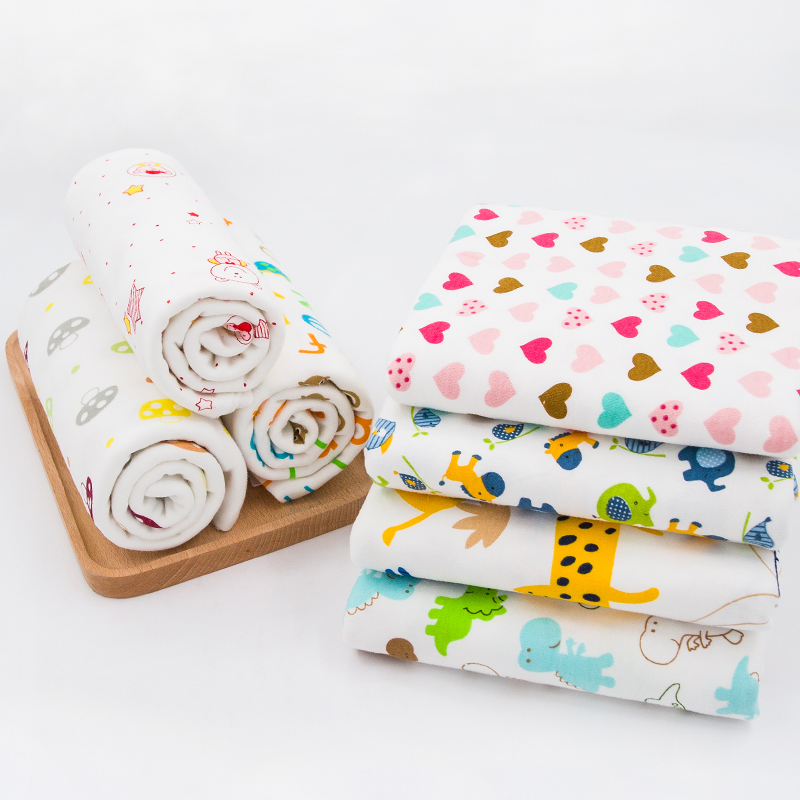 قماش قطني مطبوع قابل للتمدد بن - مراجعة Baby Clothing Sewing وسعره