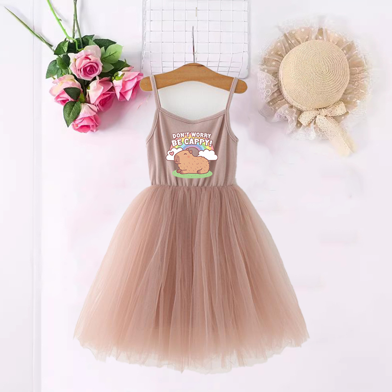 فساتين كابيبارا للفتيات مطبوعة - مراجعة Baby Clothing Gifts وسعره