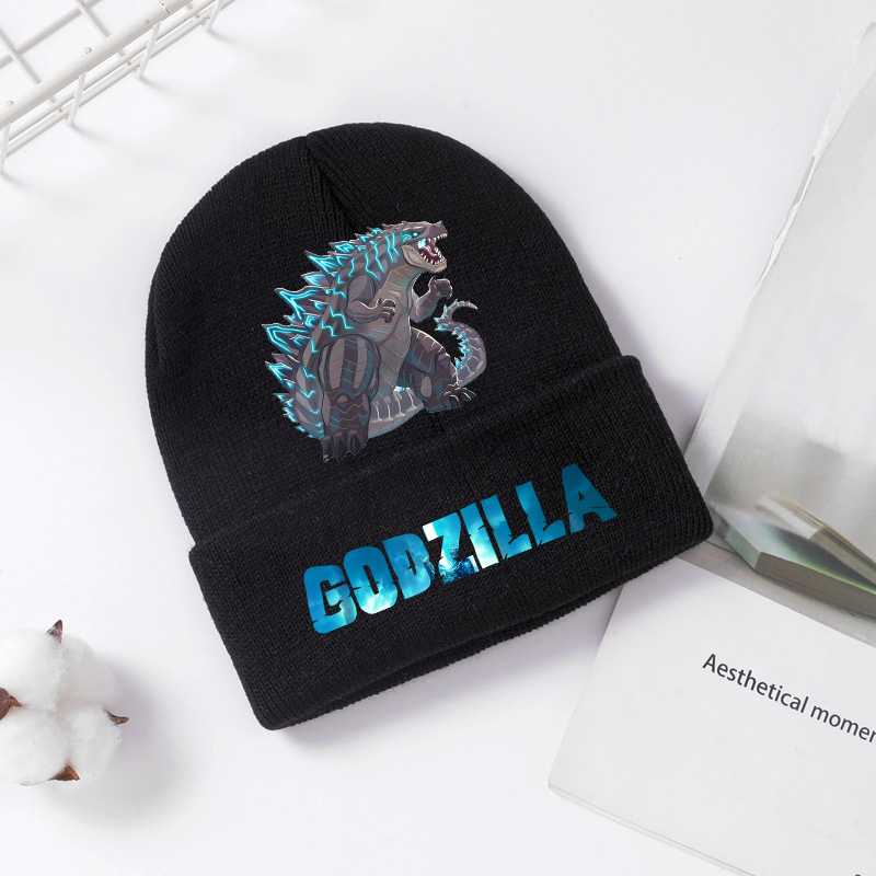 Godzilla محبوك قبعة الشتاء الر - مراجعة Baby Clothing Gifts وسعره