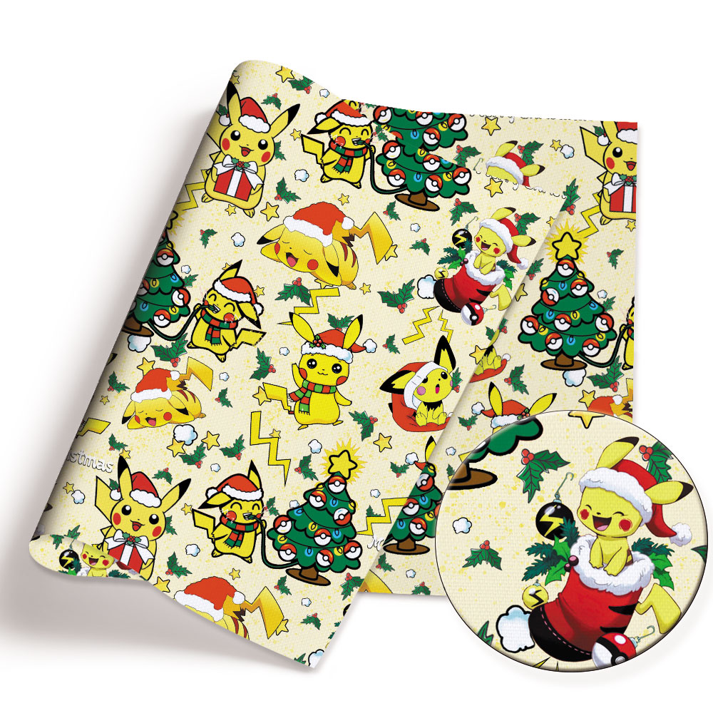 قماش بوكيمون بطباعة كرتونية لل - مراجعة Baby Clothing Sewing وسعره
