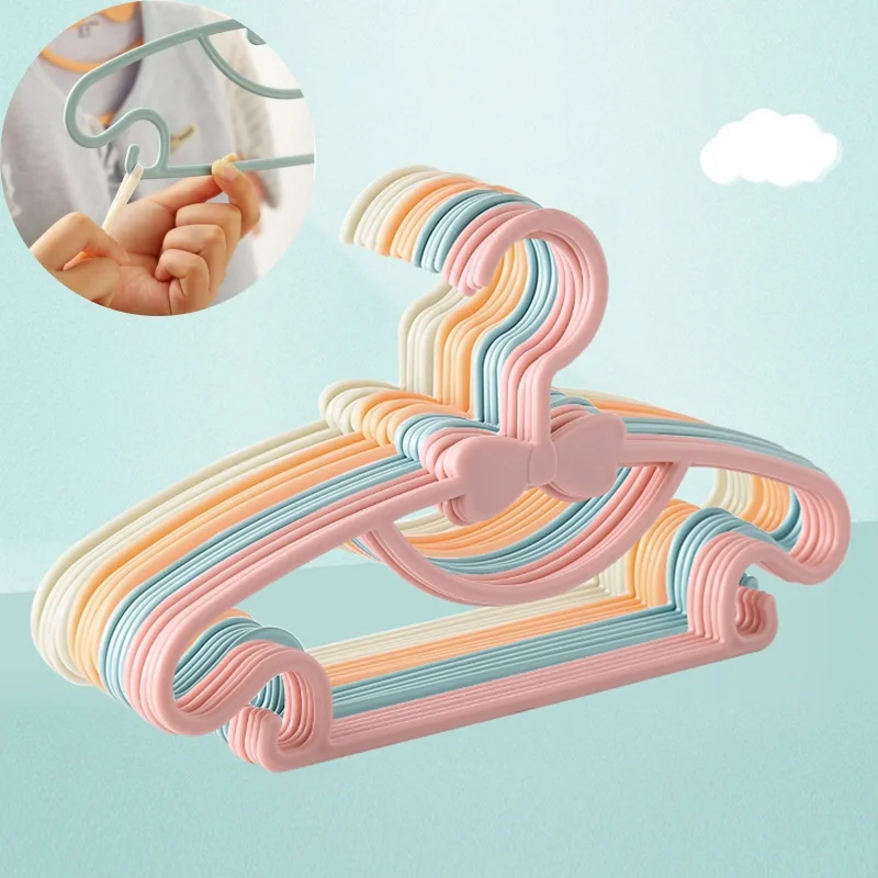 5-50 قطعة شماعات الطفل البلاست - مراجعة Baby Clothing Hangers وسعره